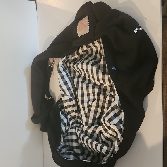 Tomkas Small Dog Sling Carrier - Adjustable Strap Zip Pocket Reversible |NWOT - Picture 9 of 9